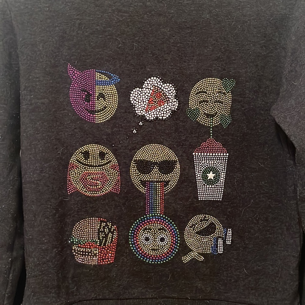 Butter emoji sweatshirt